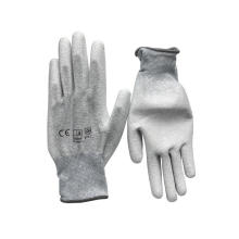 Best-selling Antistatic Poly Gray PU Gloves of High Quality